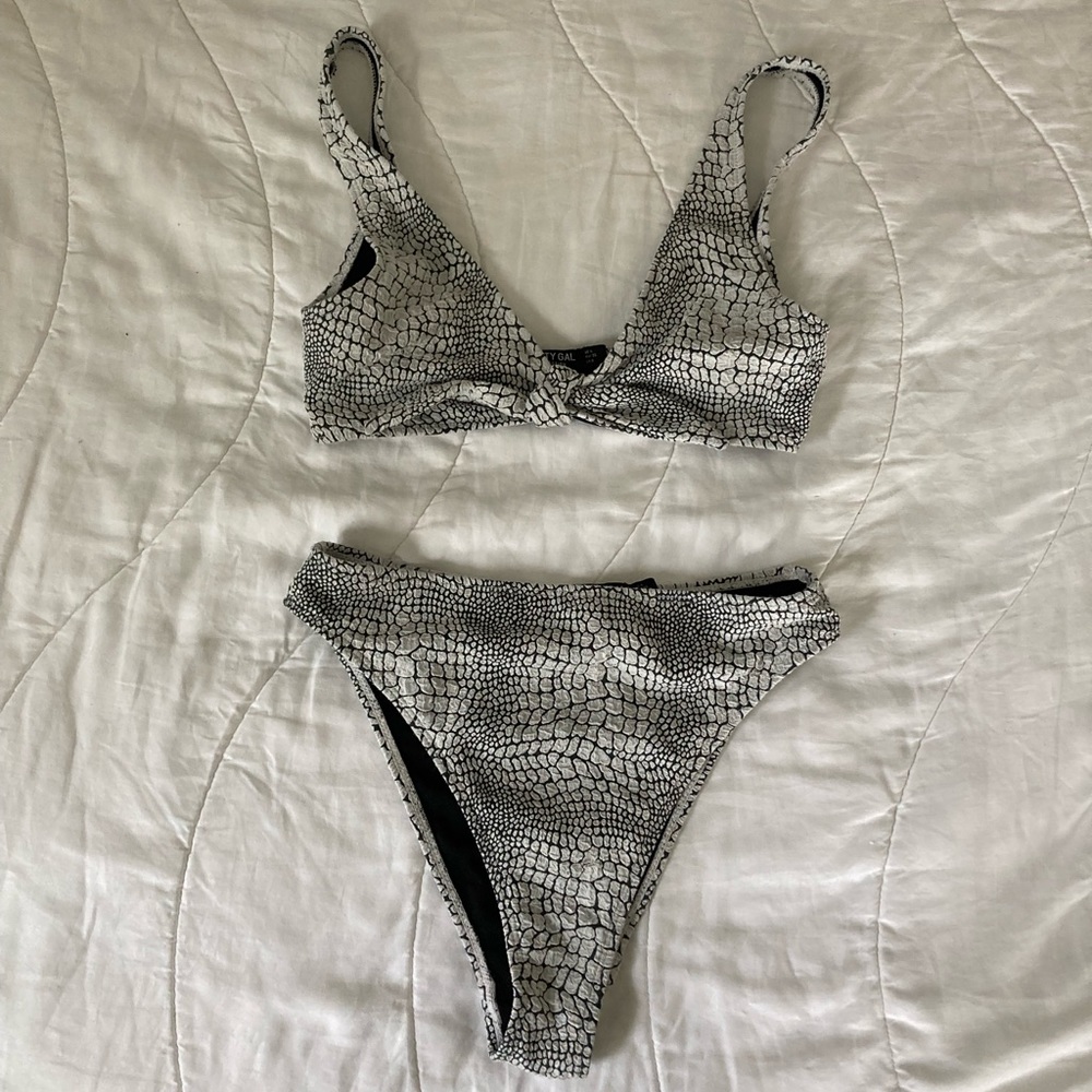 ASOS Snake Print Bikini Set